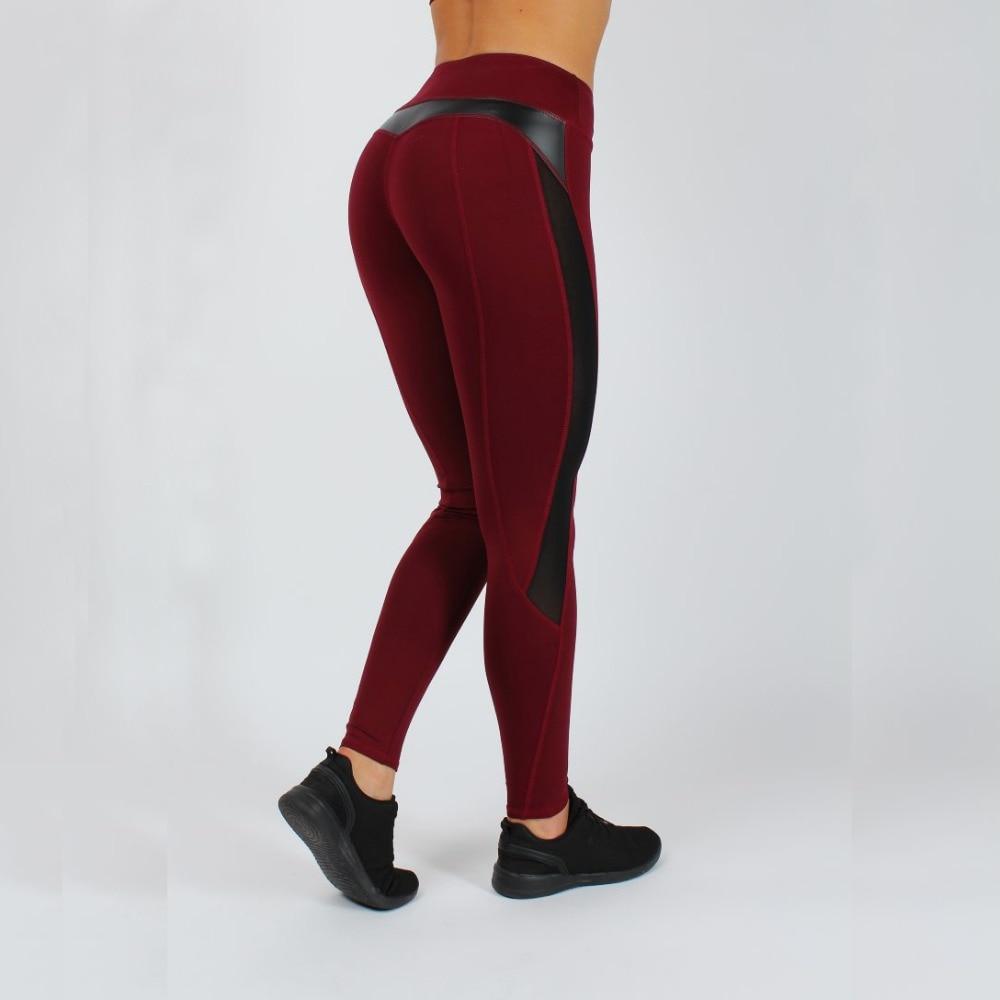 burgundy champion leggings