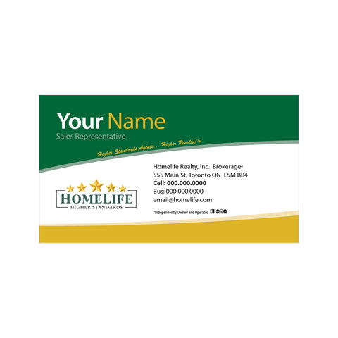 HomeLife Business Cards