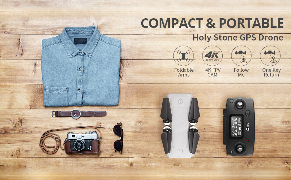 Holy Stone HS510 | Comact 4k Drone | Southern Sun Drones