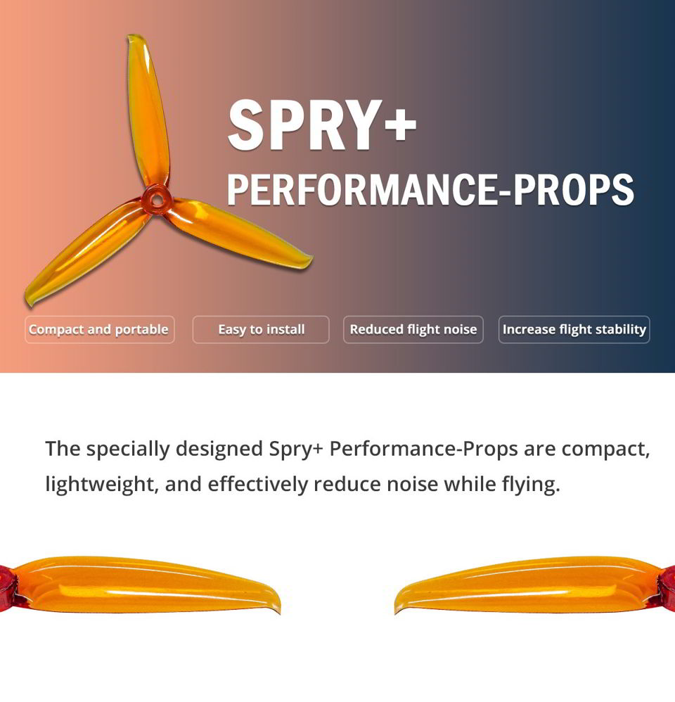 Spry Propellers | 3 blade | Swellpro