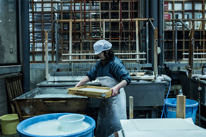 Craftsmanship (Move your hands), Washi Paper-making in Higashi Osaka