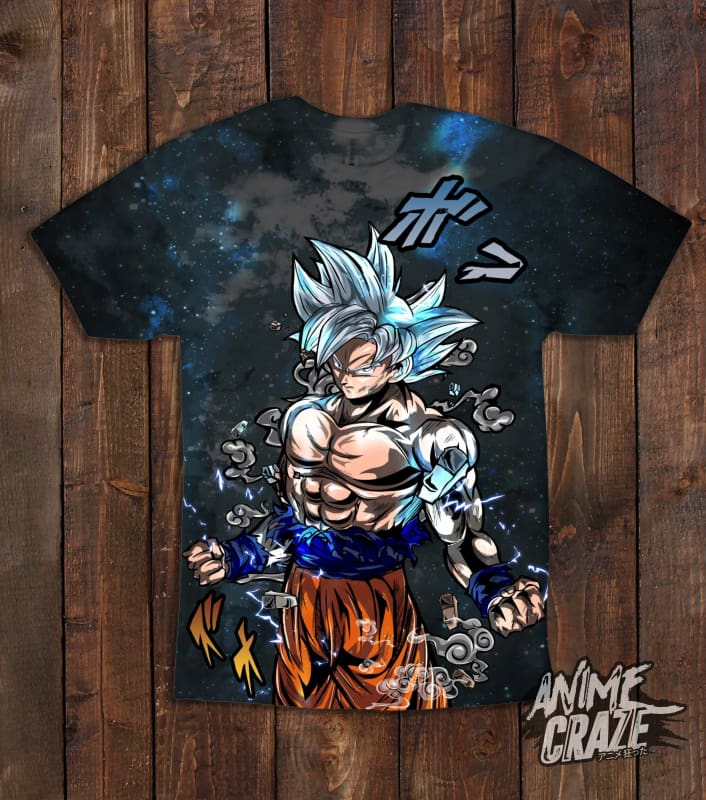 Mastered UI Goku T-shirt(Exclusive) – Anime Craze