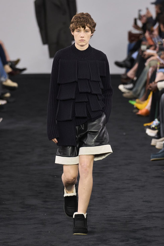 JW Anderson fur look at the LFW 2024