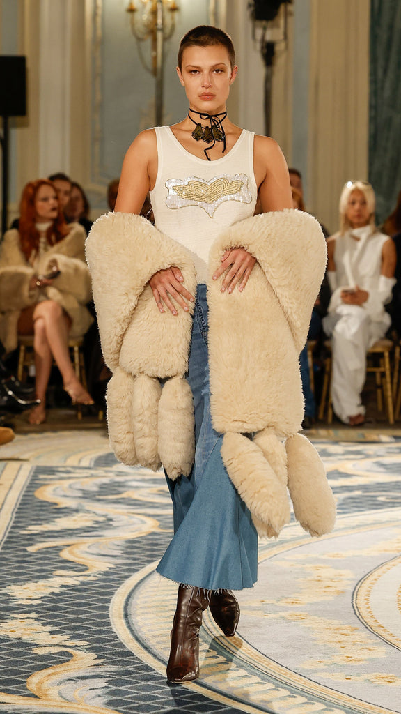 knits and furs look at the LFW 2024