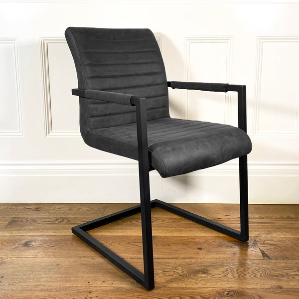 Bruut Industrial Dining Chair | Grey