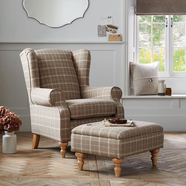 HomePlus Furniture | Wingback Armchair