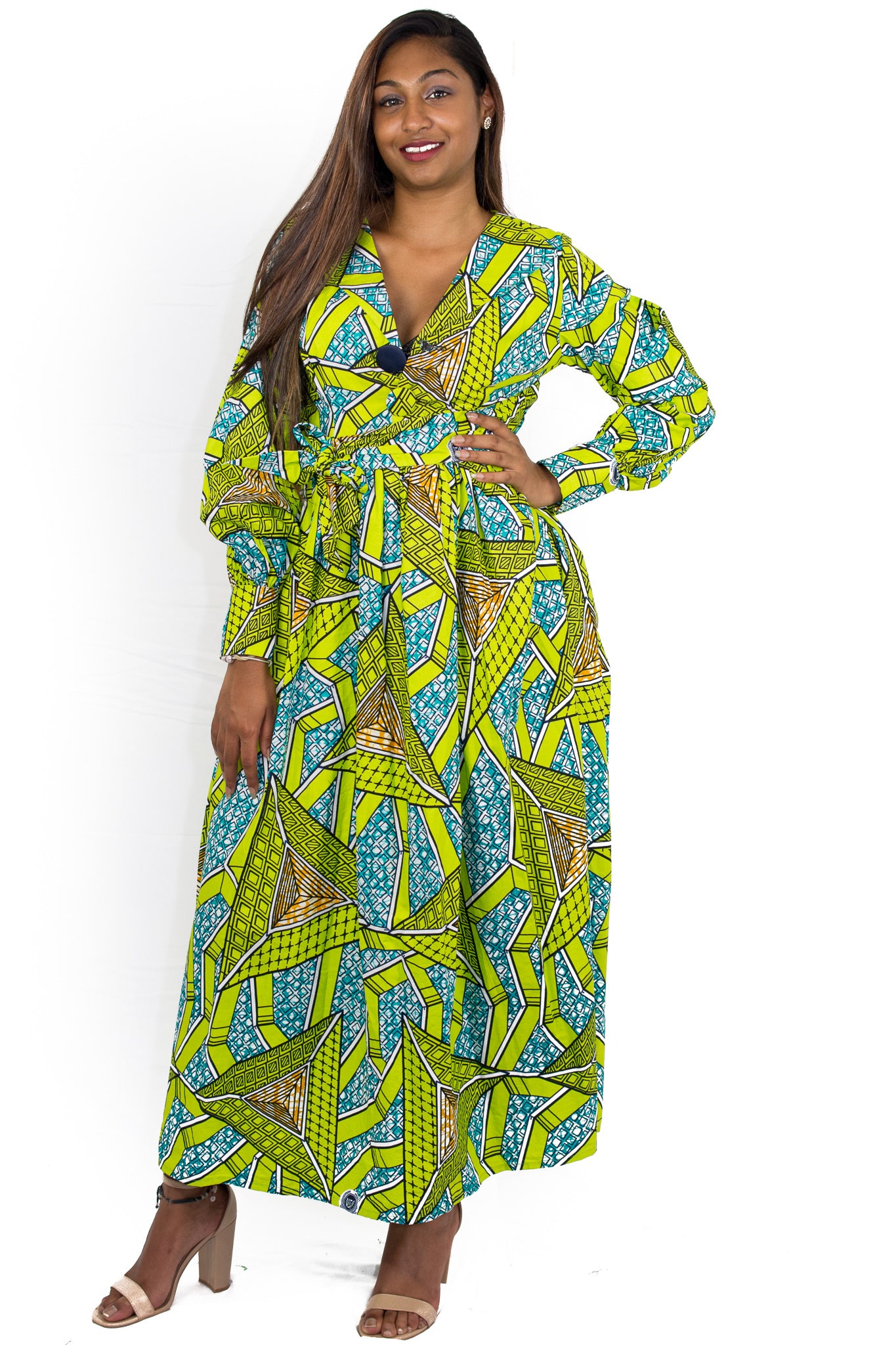 green african dress