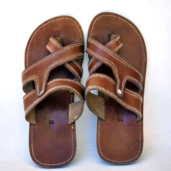 Masai Leather African sandal for men - Kilimanjaro Krafts