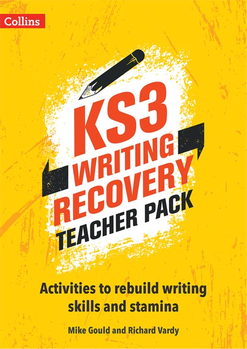 Book cover of KS3 Writing Recovery Teacher Pack
