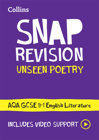 Snap Revision: Unseen Poetry