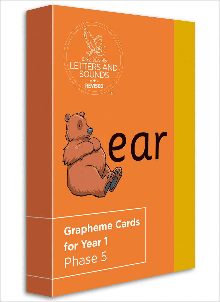 Big Cat Phonics for Little Wandle Letters and Sounds Revised - Grapheme Cards for Year 1: Phase 5