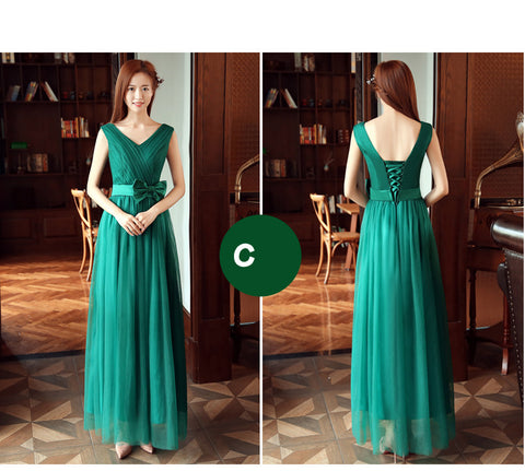  Emerald  Green  Bridesmaid  Dresses  Long Pleat Sweetheart 