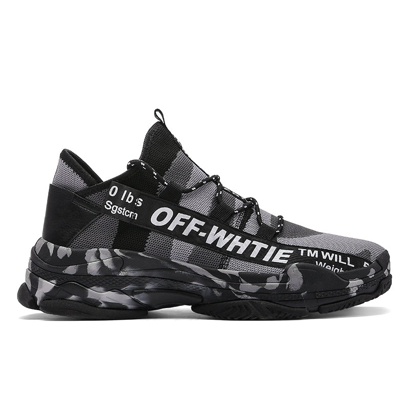 off white human race shoes
