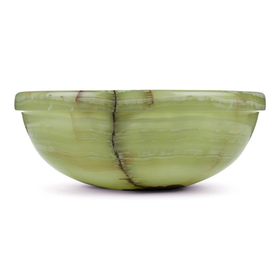 Classic Green Oyster Onyx Vessel Sink