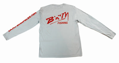 Fishing Silver Dry Fit Long Sleeve 