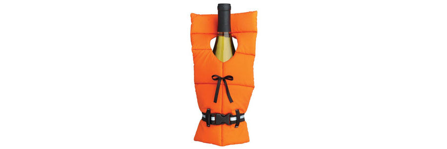 Boating Gift - Life Preserver Wine Bottle Cover