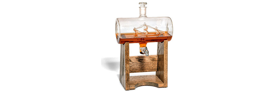 Boating Gift - Ship in a Bottle Decanter