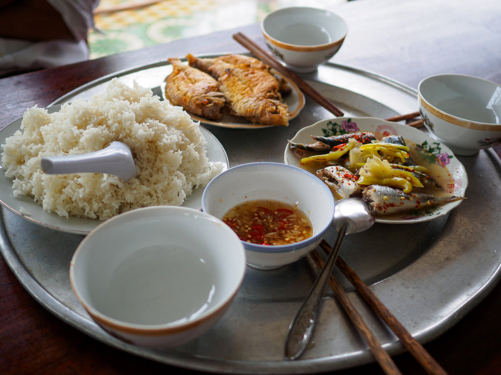 Vietnamese food in An Bang
