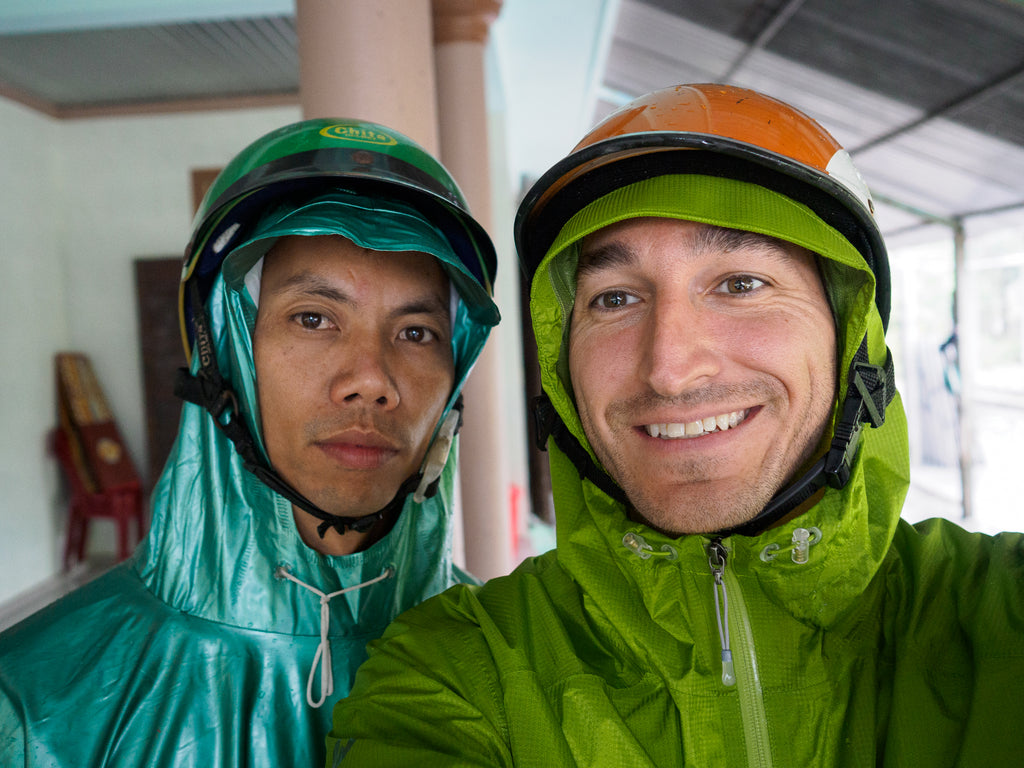 Rain gear in Vietnam
