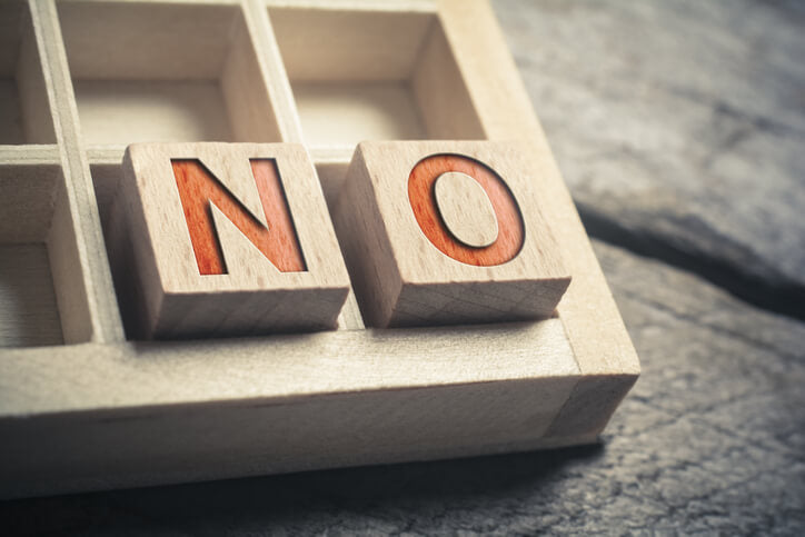 Know it's OK to say no