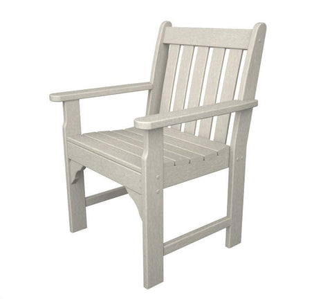 Polywood GNB24SA Vineyard Garden Arm Chair in Sand - PolyFurnitureStore