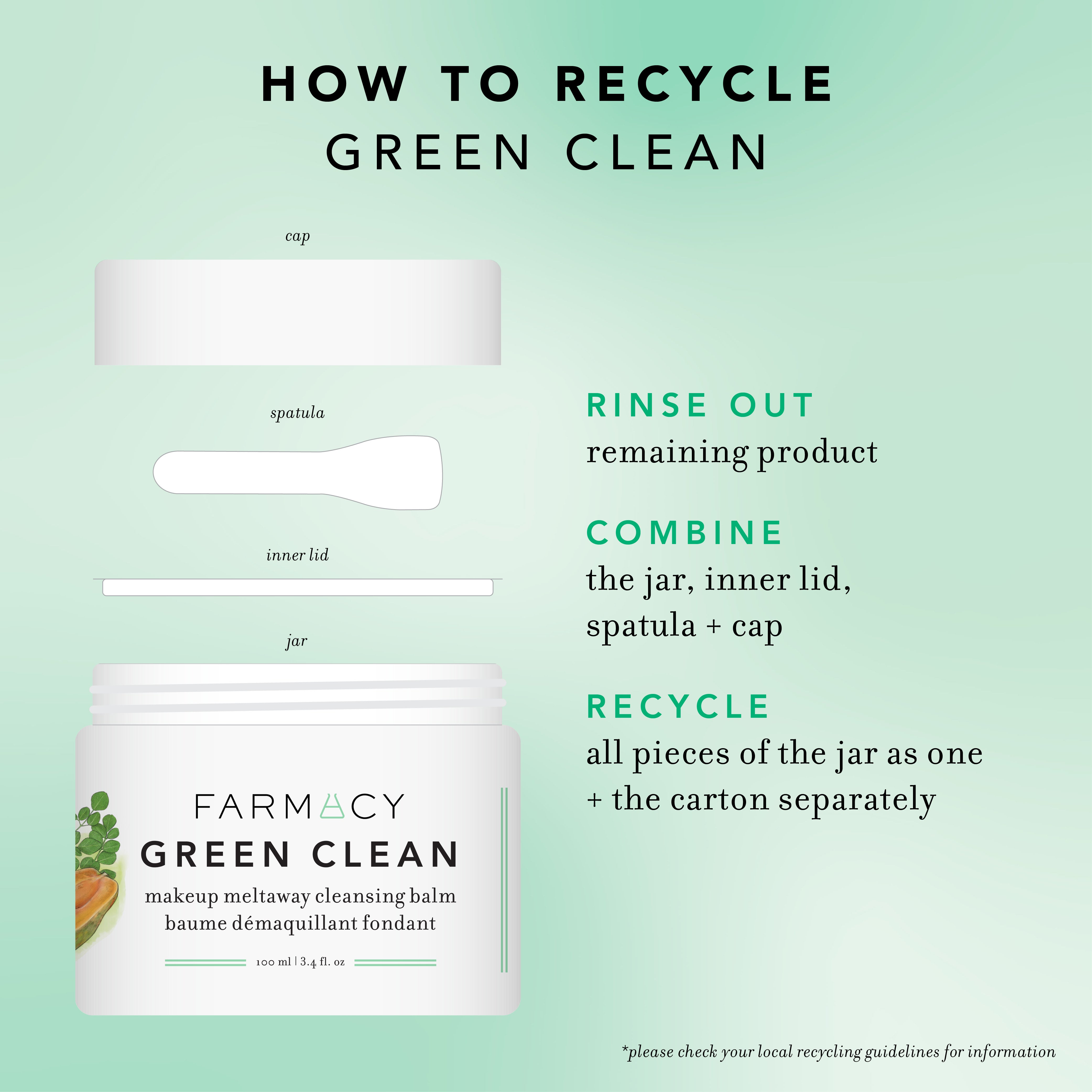 How To Recycle Green Clean