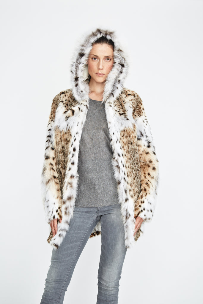 Men's Lynx Fur Coat