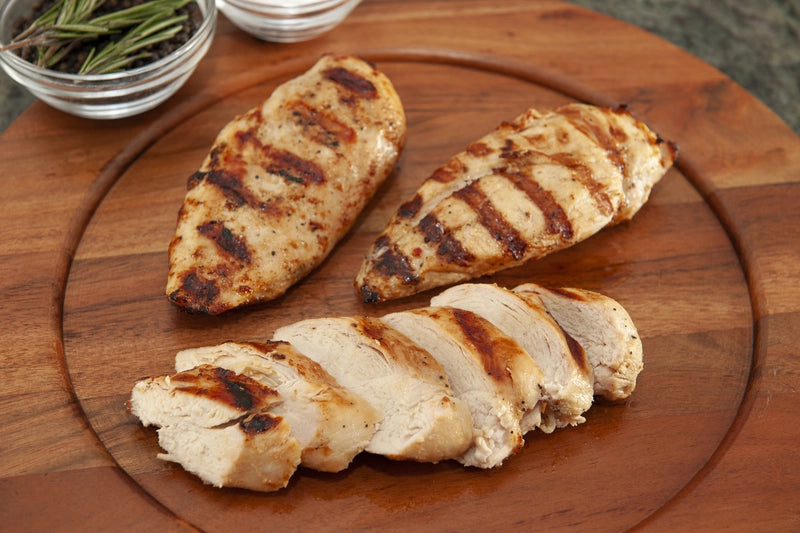 Grilled boneless chicken breast