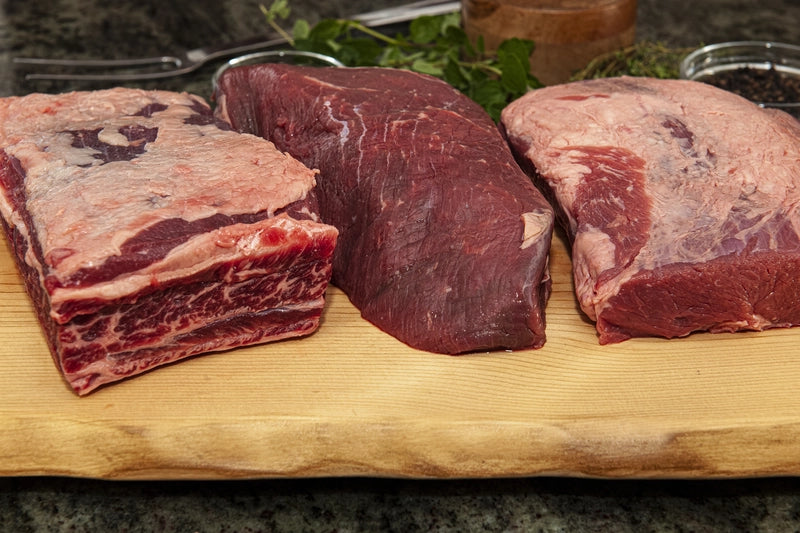 how to thaw large cuts of meat like brisket, ribs and roast
