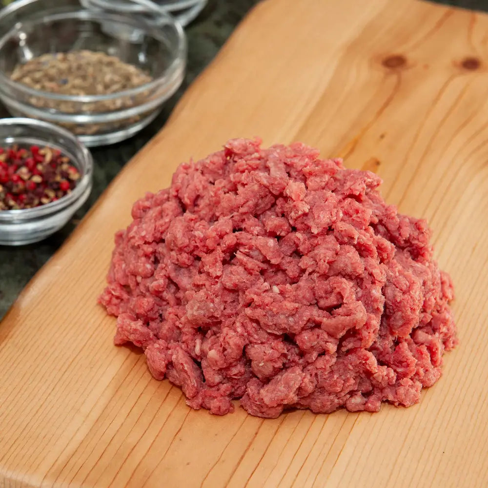 raw grass-fed ground beef