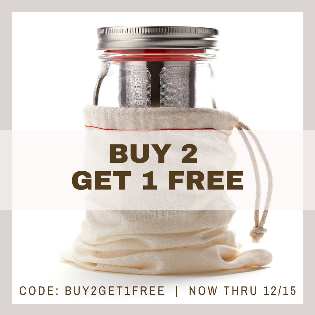 Rumble Jar Buy 2 Get 1 Free holiday promo thru 12/15 with code BUY2GETONE