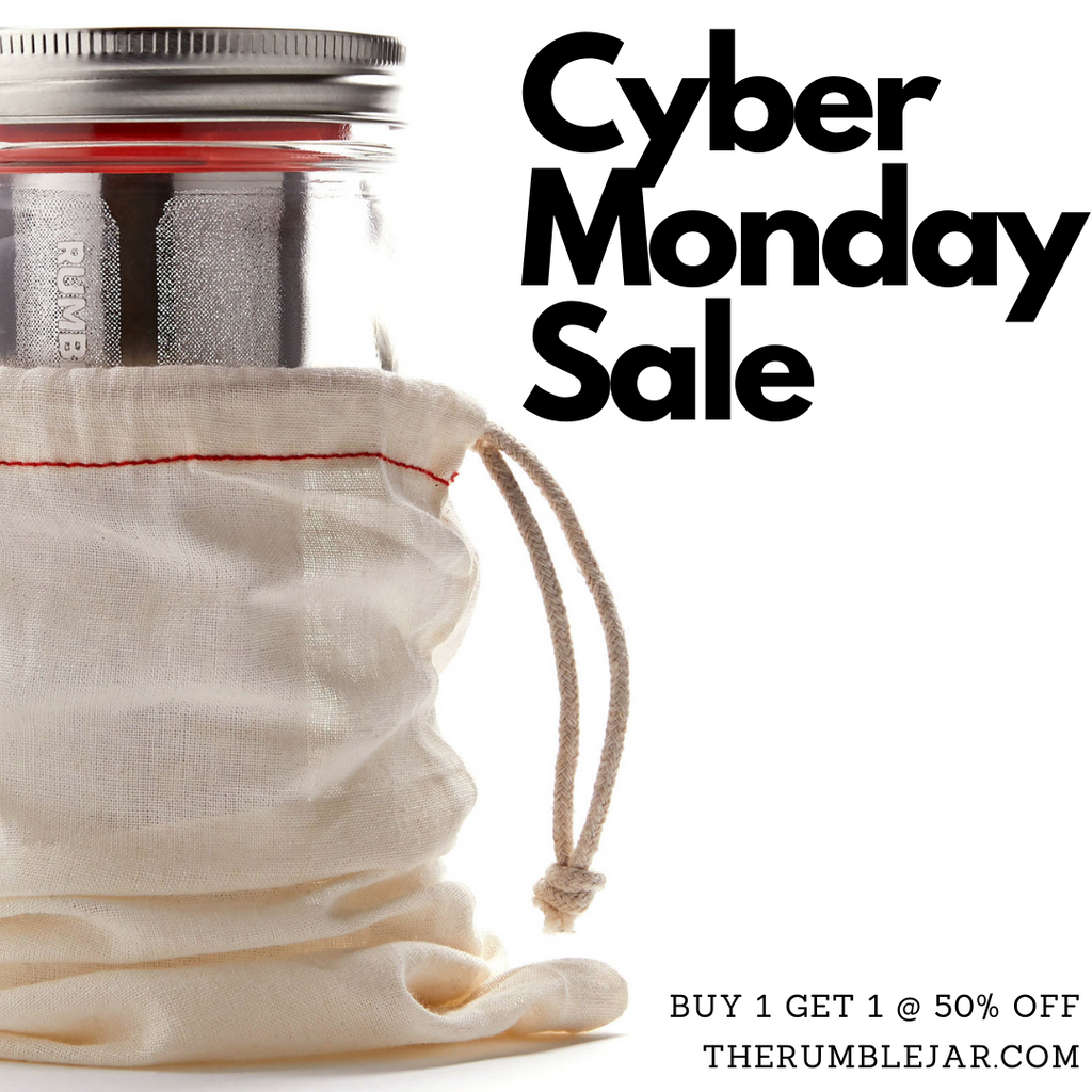 Rumble Jar Buy One Get One 50% Off Cyber Monday Sale