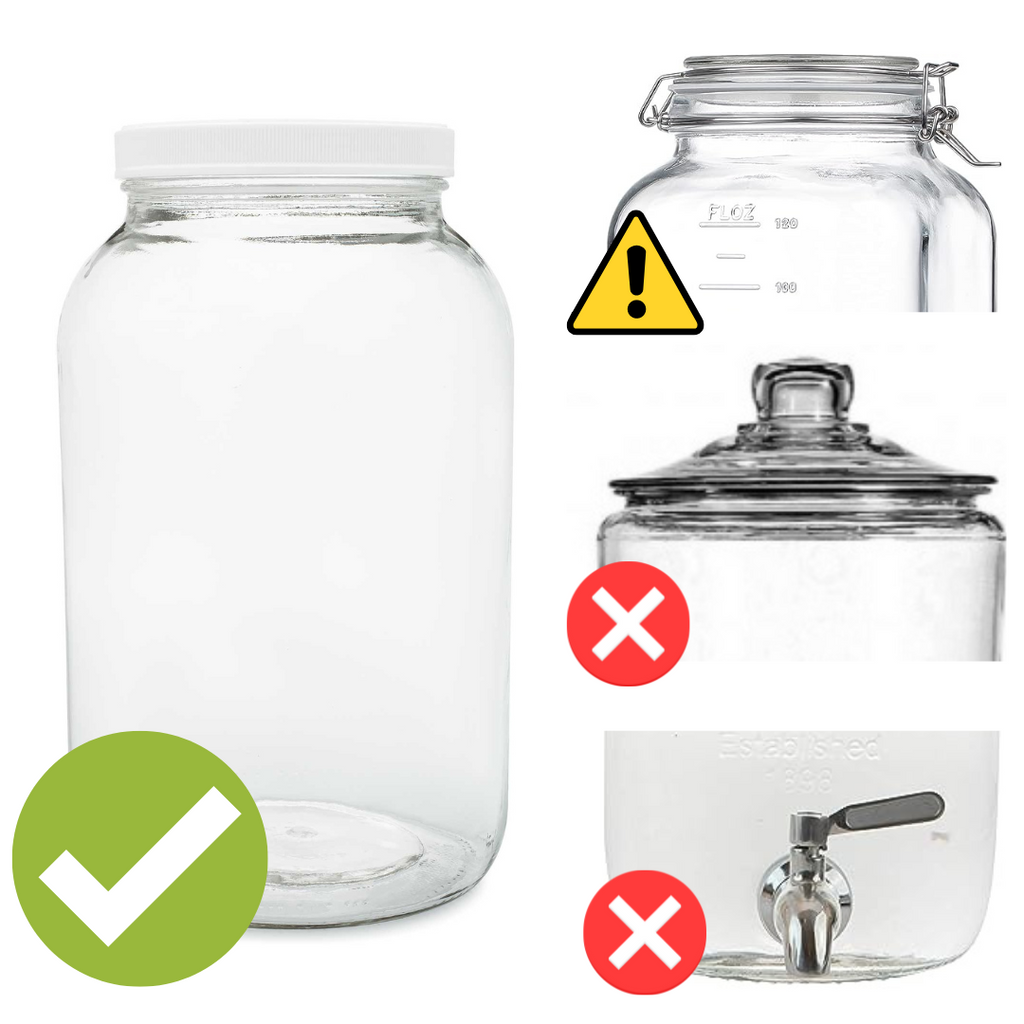 Compatibility guide for Gallon Size Rumble Jar filters