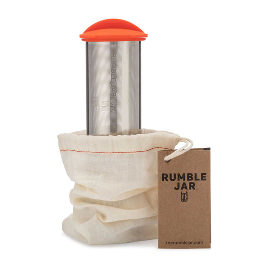 Introducing Rumble Jar: the world's simplest cold brew coffee filter 