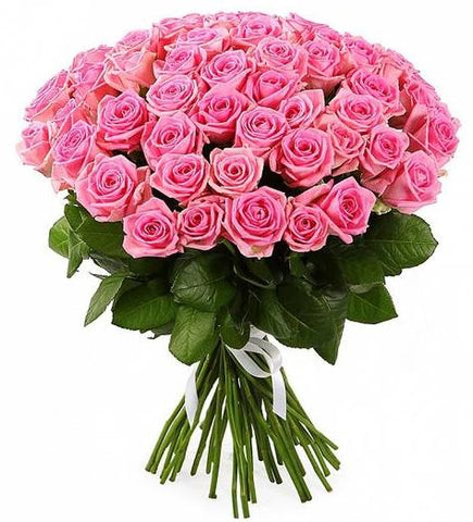 Pink Aqua Roses Bouquet. Delivery in UK – Flowers Box London