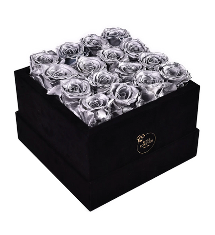 Forever Roses Box Silver FERAL Must Haves