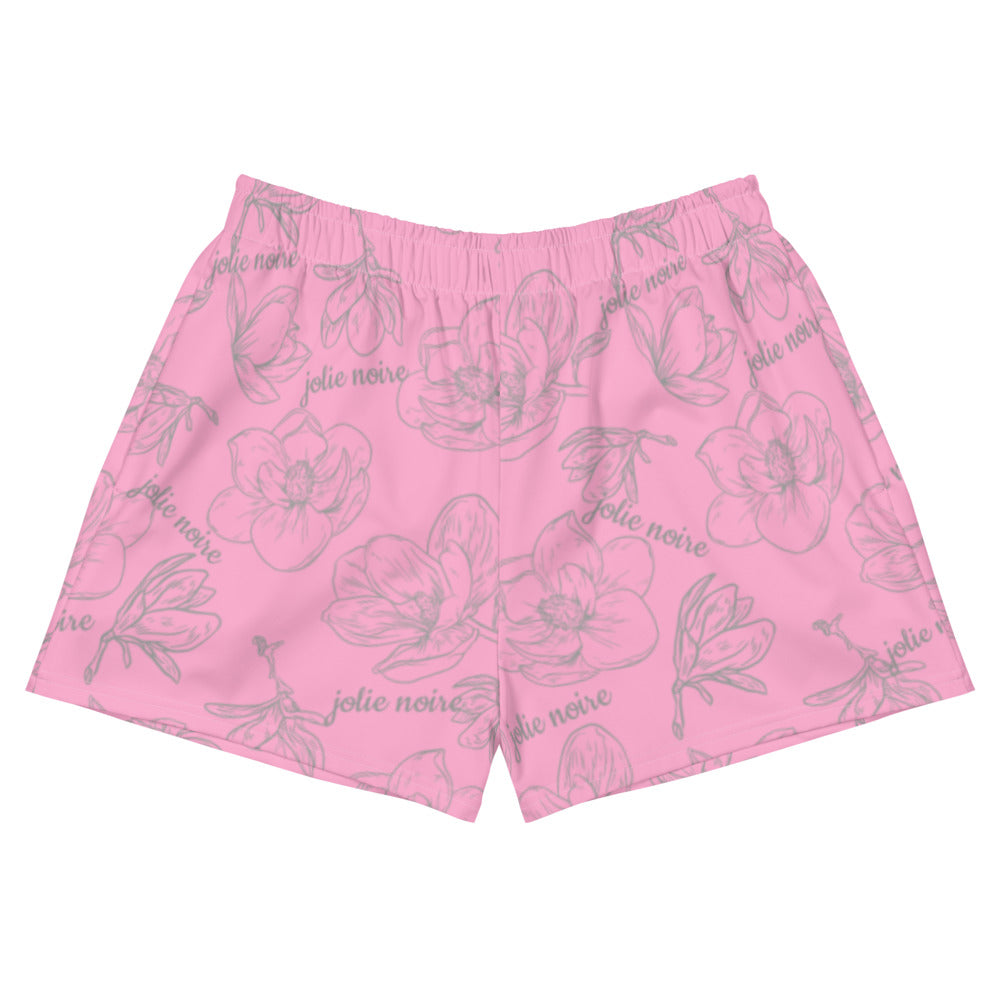 Women's swimming shorts Viki 136 - black-pink pink