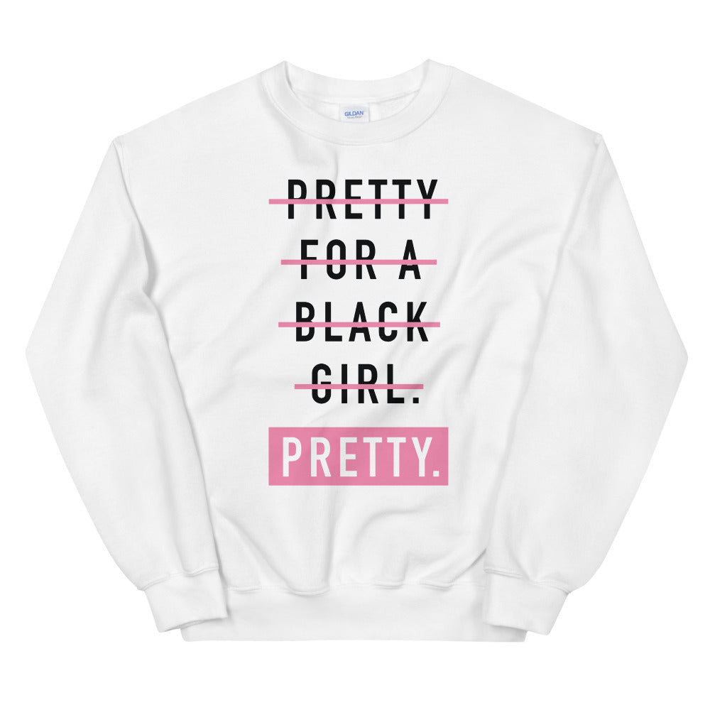 Pretty Period Sweatshirt- White - Jolie Noire