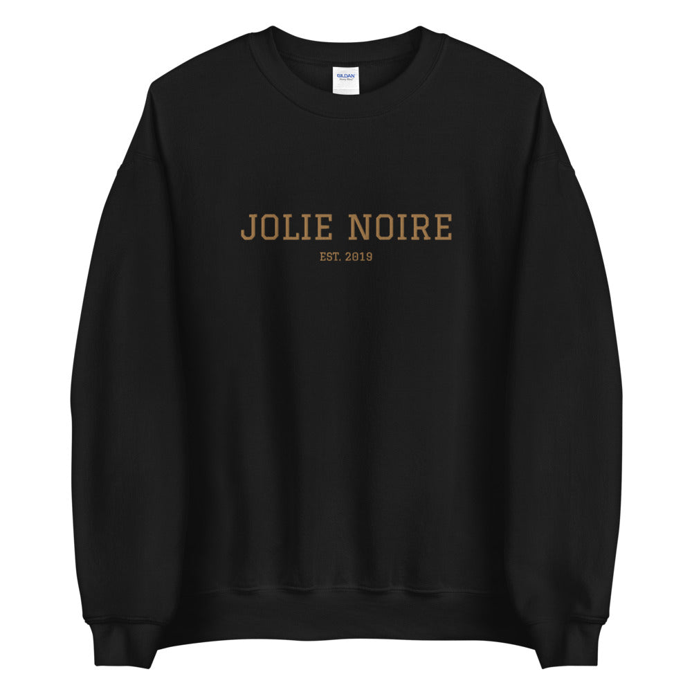 Black Luxury Sweatshirt- Black - Jolie Noire