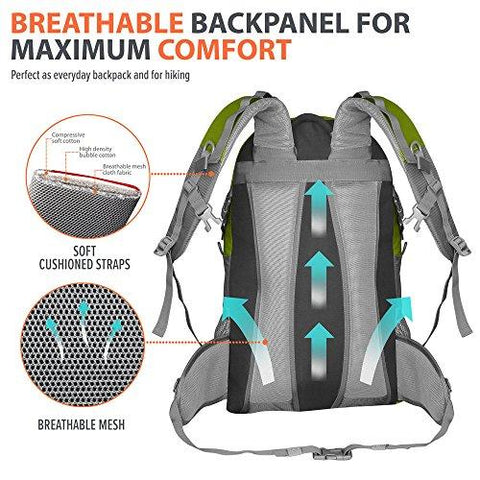 outdoormaster hiking backpack 50l