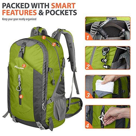 outdoormaster hiking backpack 50l