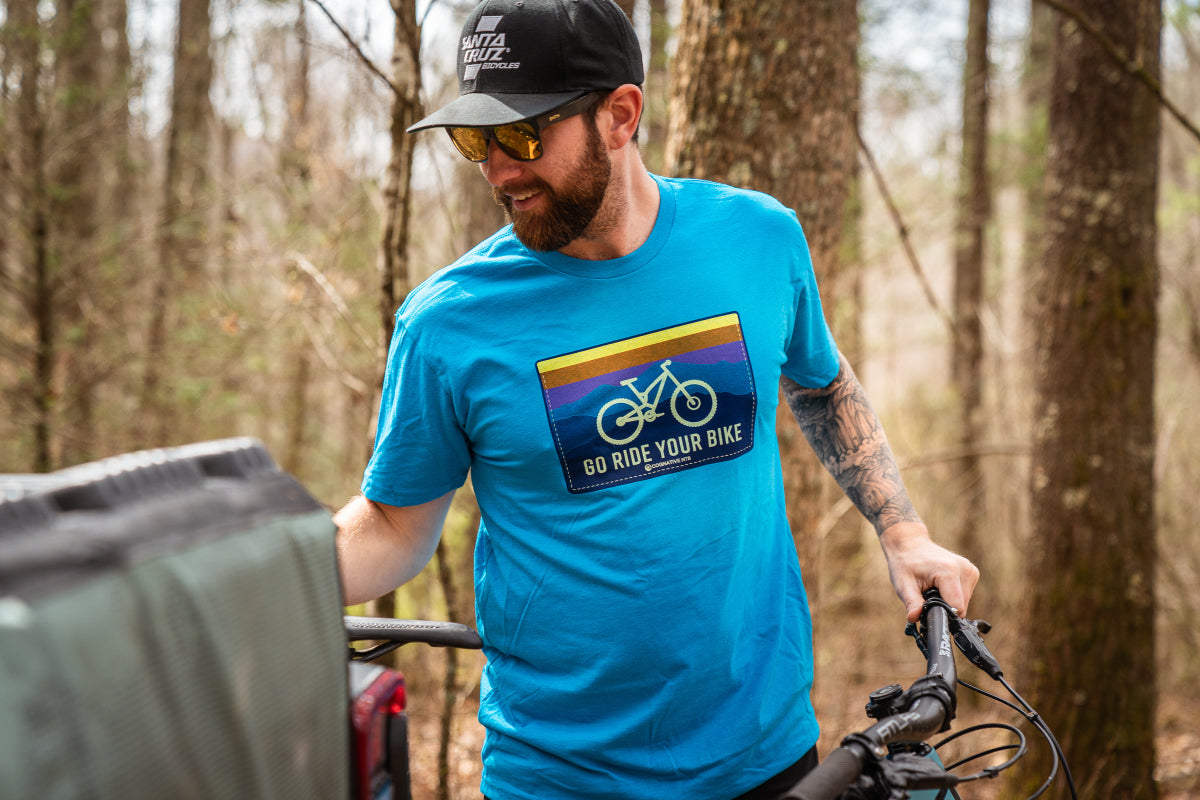 Onverschilligheid Onvervangbaar ondeugd Go Ride Your Bike - Men's Mountain Bike t-shirt - MTB t-shirts - Cognative  MTB®