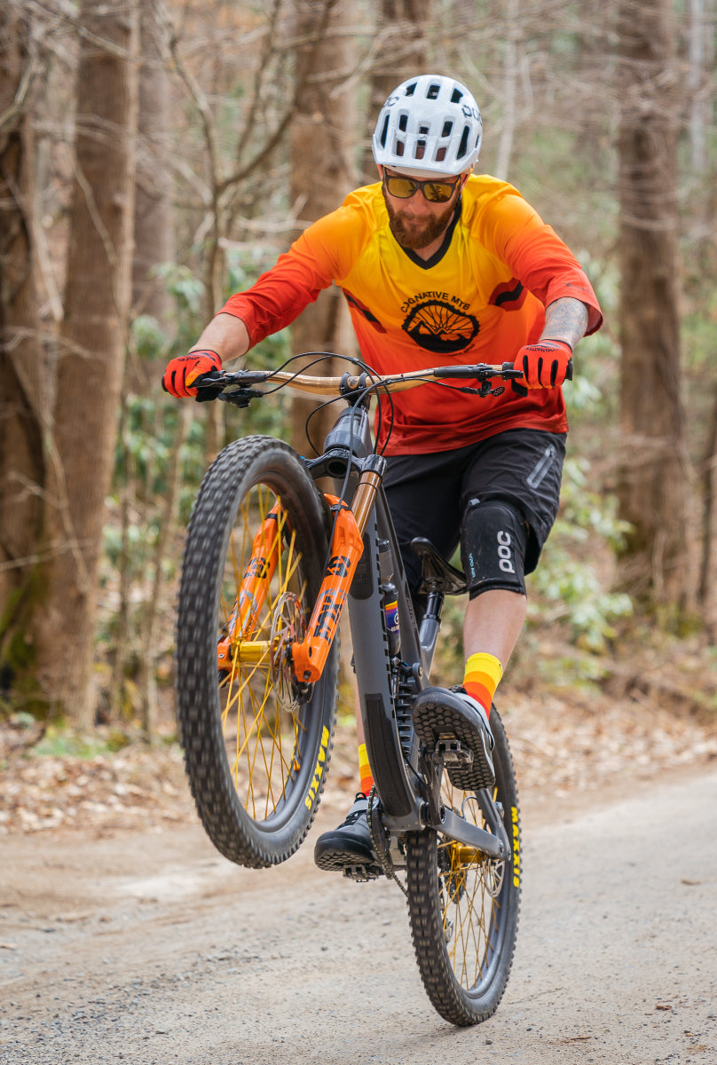 Dat Bachelor opleiding grillen Mountain Bike Socks - MTB Socks - Orange Socks - Cognative MTB®