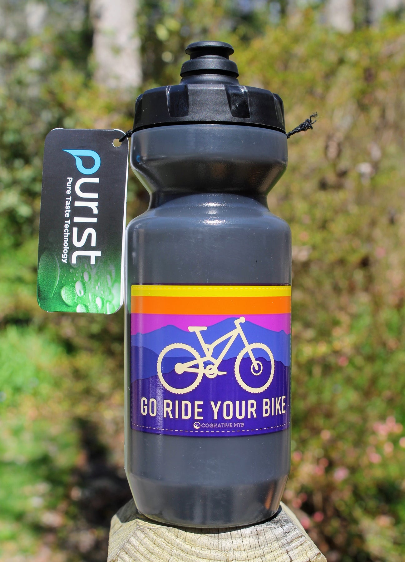 purist water bottle cycling