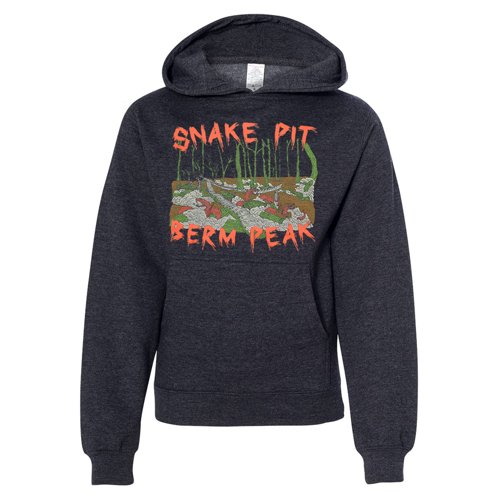 snake-pit-youth-berm-peak-hoodie-heather-charcoal