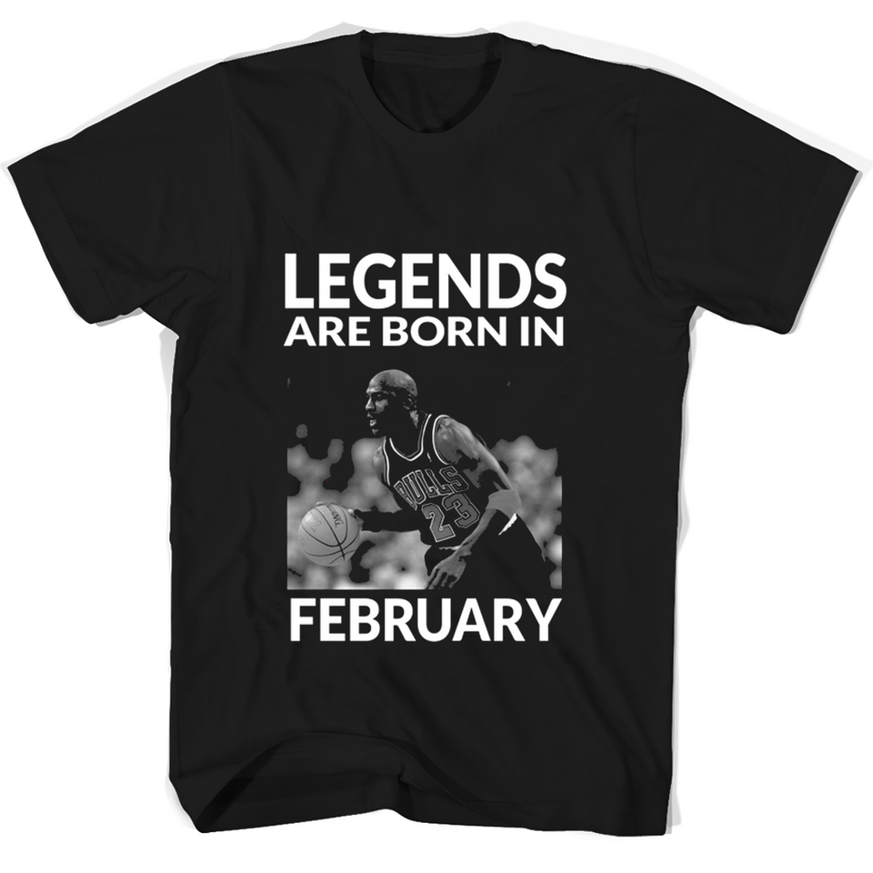 Are February Michael Jordan T Shirts
