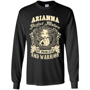Arianna Perfect Mixture Of Princess And Warrior T Shirts - New Wave Tee