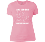 God Said Maxwell Equations And Then There Was Light Grandparents Day Shirts - New Wave Tee