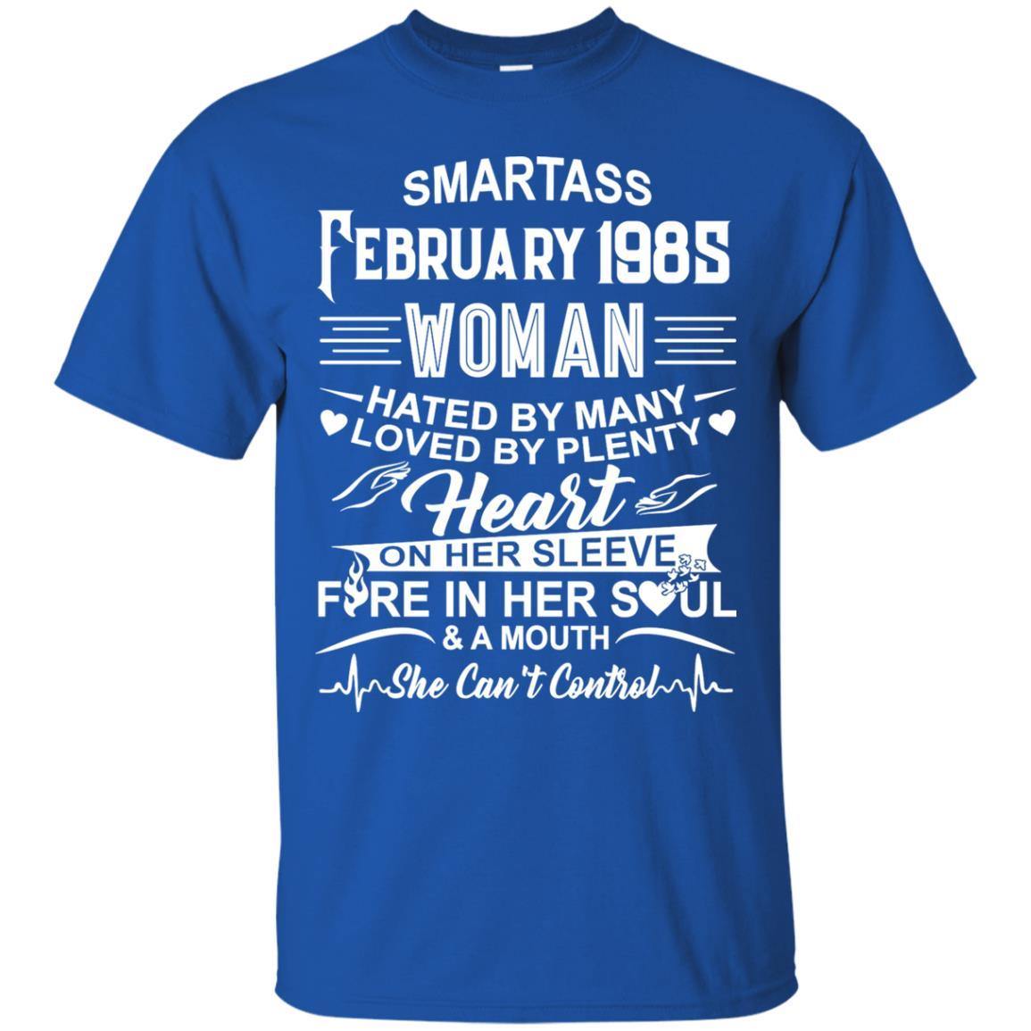 Women’s “Hated By Many Loved By Plenty” Shirt – Smartass February 1985