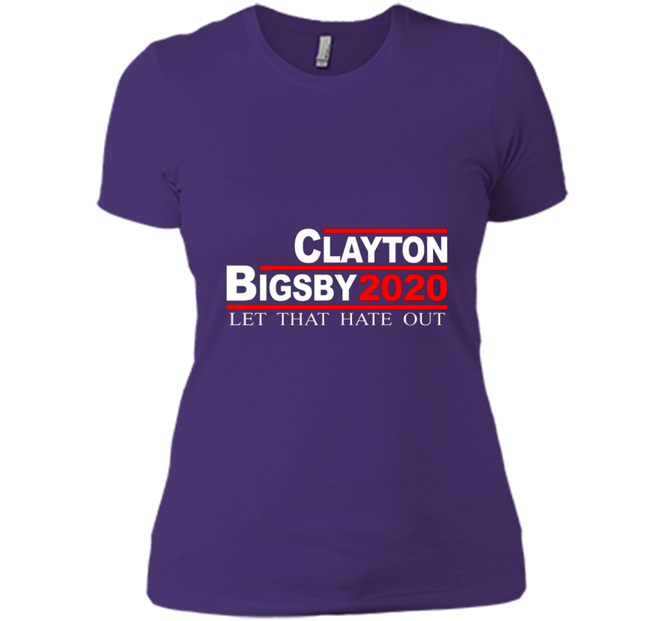 Clayton Bigsby 2020 Let That Hate Out T Shirts - New Wave Tee